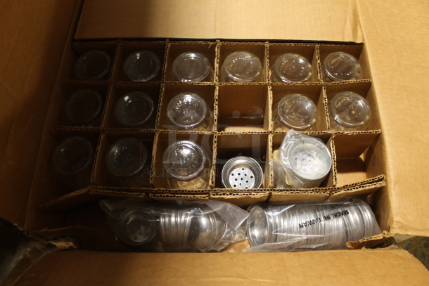 ALL ONE MONEY! MOST NEW IN BOX Lot of 8" Round Pans, Aluminum Pans, Receipt Paper, Lids, Seasoning Containers, Fluorescent Lighting, Halogene Bulb, 500 Count 9" Round Pans, 100 Count Large Salad Bowls/Lids AND MORE!  - Image 12 of 12