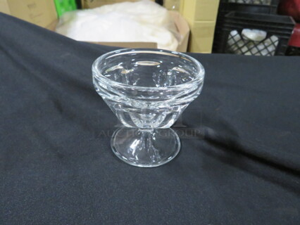 Glass Sherbert Dish. 6XBID