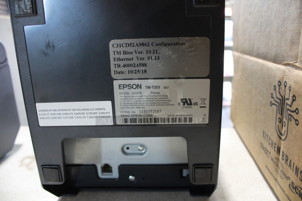 Epson Model M267E Receipt Printer. 5.5x7.5x6 - Image 5 of 5