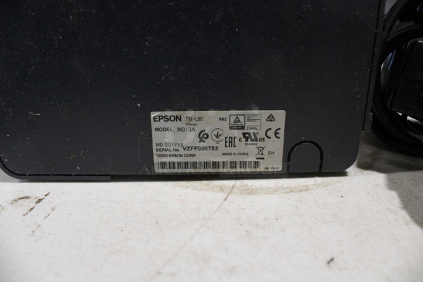 Epson Model M313A Receipt Printer. 5.5x7.5x6 - Image 3 of 4