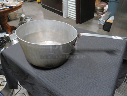One 12X6 Aluminum Sauce Pan.