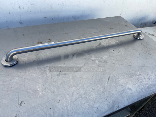 Nice! Restroom Commercial 36 inch Handicap Grab Bar, ADA NSF Stainless Steel - Image 1 of 5