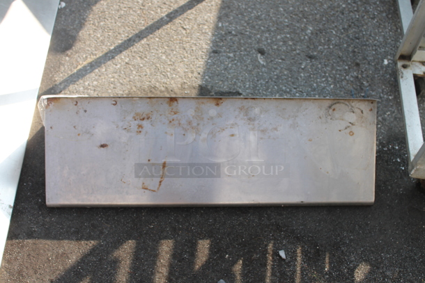 Stainless Steel Wall Mount Shelf. - Image 1 of 2