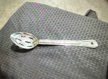 One NEW Vollrath 16 Inch Slotted Spoon.