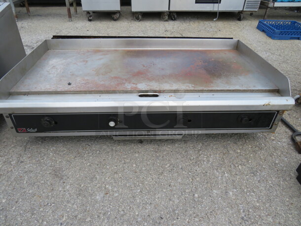 One SS Southbend Select Natural Gas Griddle. 48X28X14 - Image 1 of 1