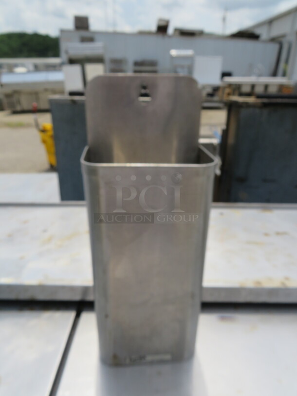 One Stainless Steel Cap Catcher. 5X4X13 - Image 1 of 1