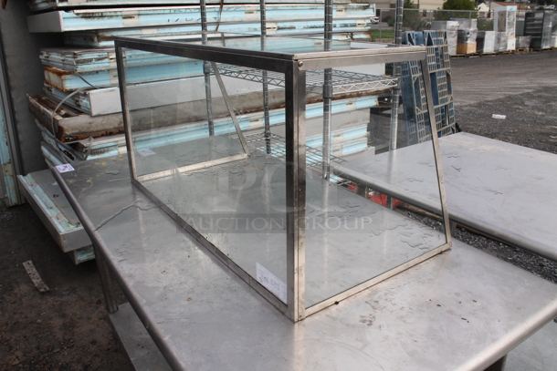 Glass Sneeze Guard. - Image 2 of 2