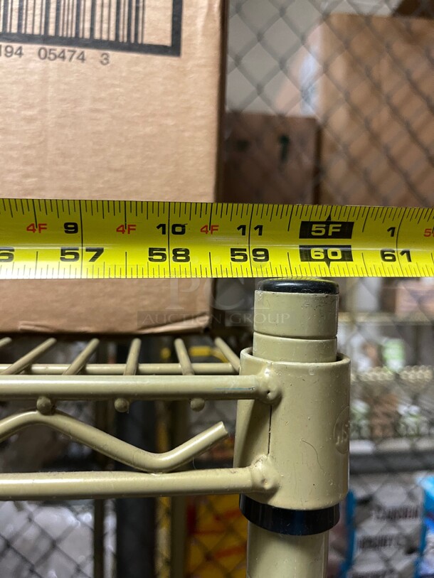 Clean! Stainless Steel Commercial Wire Shelf NSF Great For Food Storage Gold Color  - Image 2 of 4
