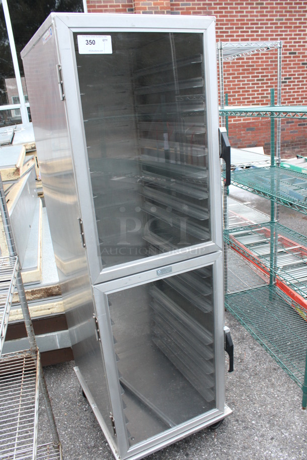 Lockwood Metal Commercial Pan Transport Rack on Commercial Casters. 22x30x72 - Image 2 of 4