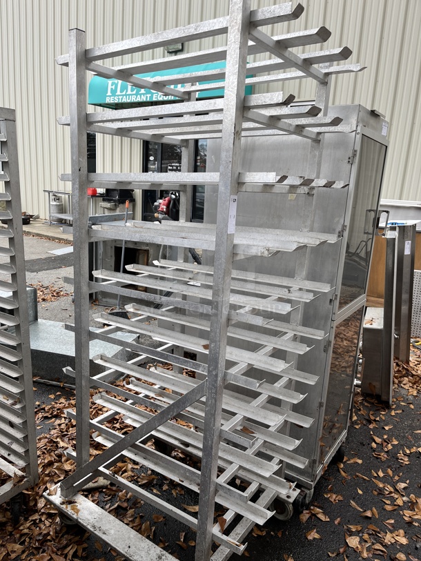 #10 Can Rack on Casters - Image 1 of 1