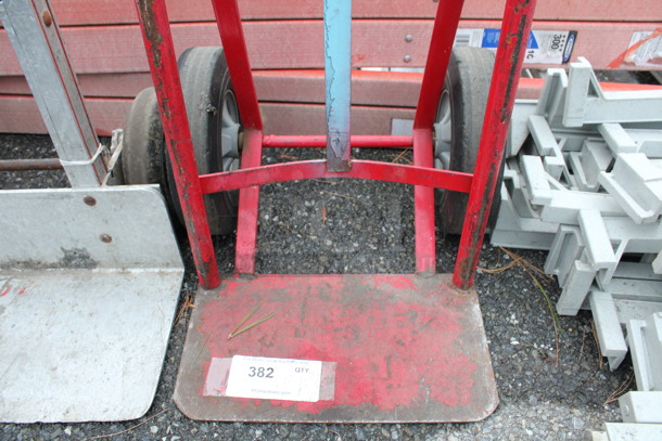 Red Metal Furniture Dolly. 16x20x50 - Image 4 of 4