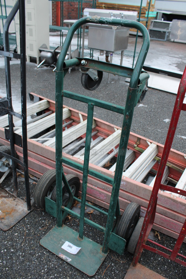 Green Metal Furniture Dolly. 21x18x45 - Image 3 of 5