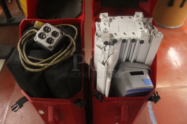 2 Red Cases w/ Contents. 2 Times Your Bid! - Image 4 of 4