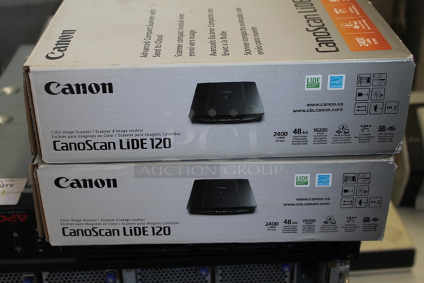 2 BRAND NEW IN BOX! Canon CanoScan LIDE 120 Color Image Scanner. 2 Times Your Bid! - Image 3 of 4