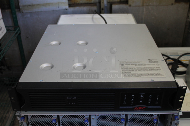 APC Smart Ups 750 Uninterrupible Power Supply Rack Unit. - Image 1 of 5