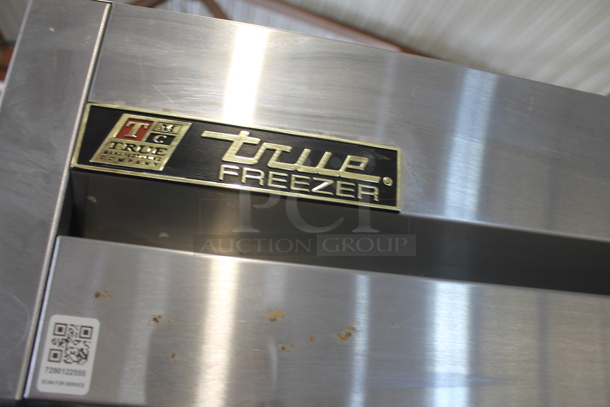 2013 True T-49F ENERGY STAR Stainless Steel Commercial 2 Door Reach In Freezer w/ Poly Coated Racks on Commercial Casters. 115 Volts, 1 Phase. Tested and Working! - Image 2 of 8