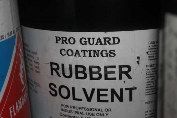 Yellow 2 Door Cabinet w/ Contents Including Acetate Solvent, Glycol Ether EEP, Glycol Ether DB Acetate. BUYER MUST REMOVE. - Image 9 of 11