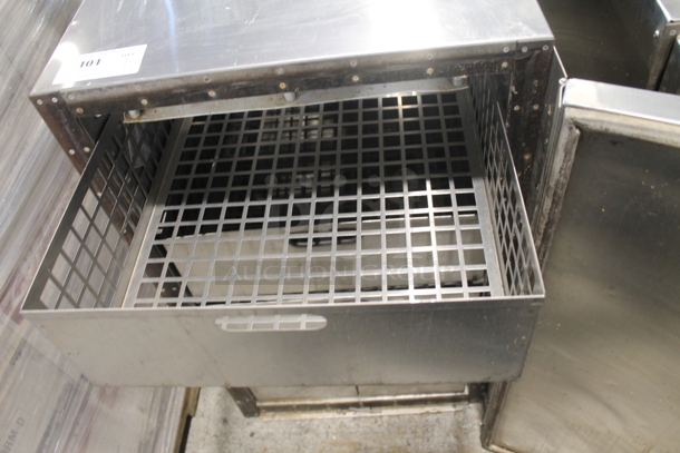 Stainless Steel Commercial Single Door Cooler or Freezer w/ 5 Metal Drawers. 115/200 Volts, 1 Phase. - Image 6 of 11