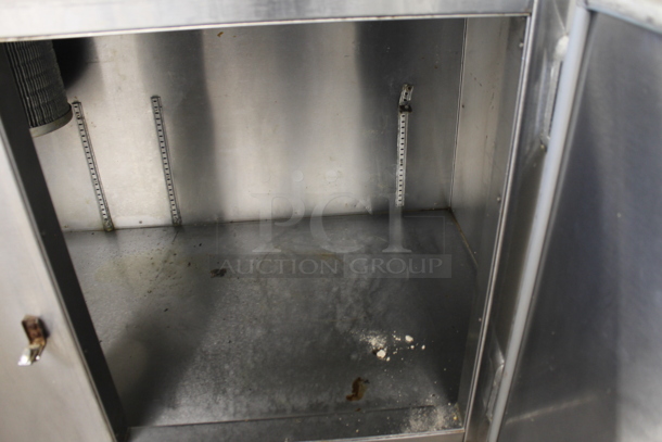 Universal Coolers SC85 Stainless Steel Commercial 3 Door Work Top Cooler. 115 Volts, 1 Phase. Tested and Working! - Image 6 of 7