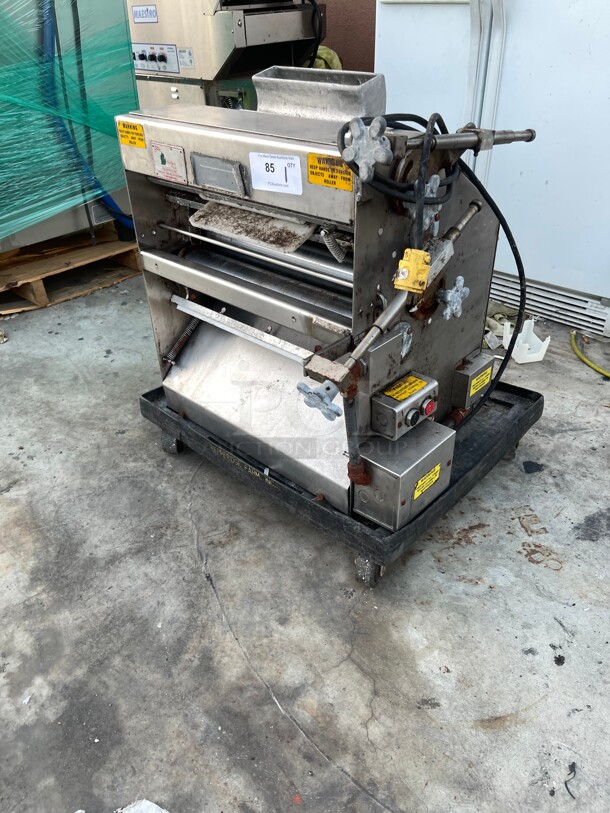 Commercial Dough Sheeter 115 Volt Tested and Working - Image 2 of 9