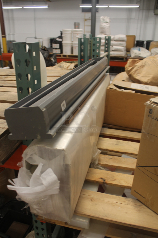 ALL ONE MONEY! PALLET LOT of Various Items Including Gray Metal and Flushmate. BUYER MUST REMOVE. - Image 2 of 4