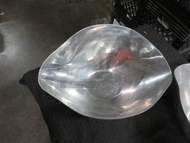 16X12 Silver Catering/Display/Serving Bowl. 2XBID - Image 2 of 2
