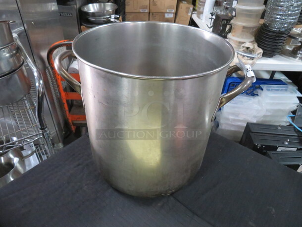 One 13X13.5 Heavy Duty  Stainless Steel Stock Pot. 