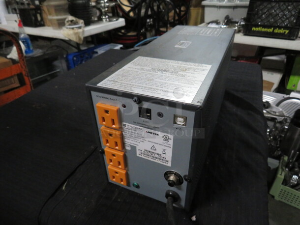One Powervar Battery Backup. Model# ABCEG251-11. 120 Volt. - Image 3 of 3