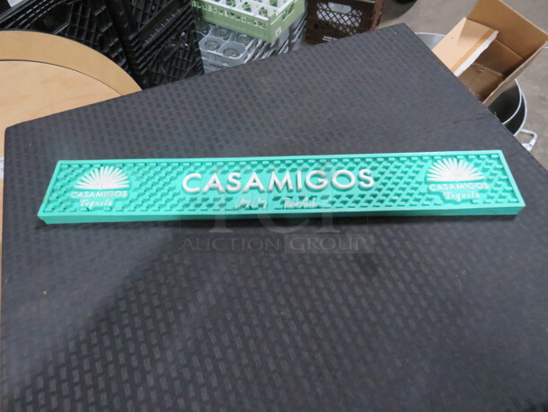 One 23.5X3.5 Casamigos Bar Mat.