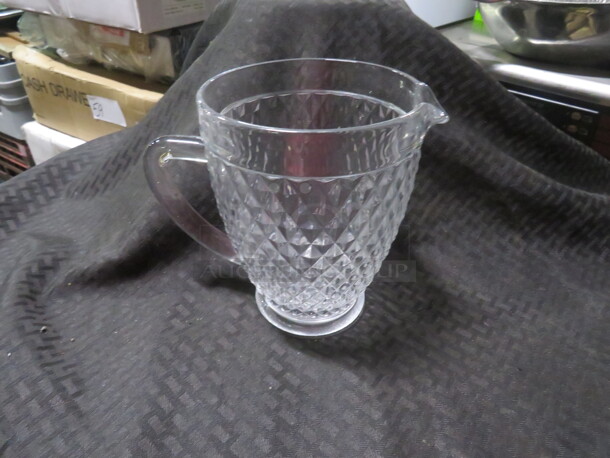 One Cut Glass Beverage Pitcher. - Image 1 of 1