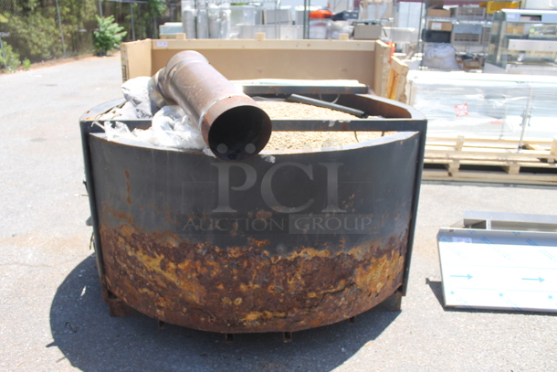 Metal Commercial Wood Fired Oven.  - Image 2 of 7