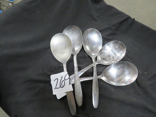 Stainless Steel Spoon. 5XBID