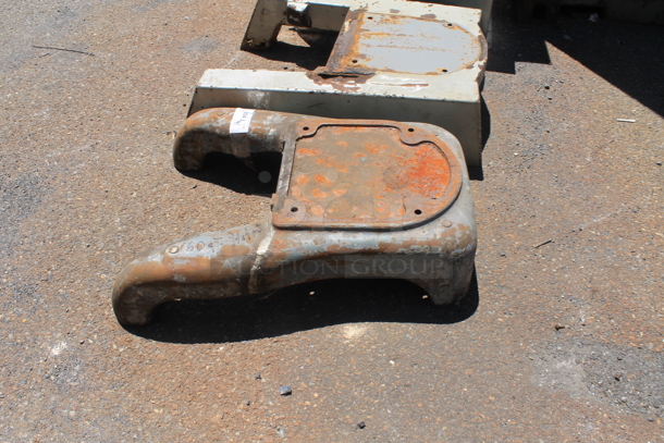 Metal Mixer Legs for Hobart 60 Quart Mixer. - Image 2 of 4