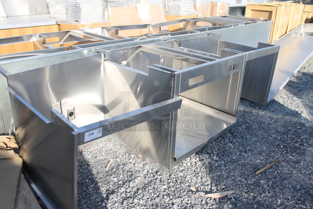 BRAND NEW! Stainless Steel Counter Frame w/ Under Shelf. - Image 5 of 8