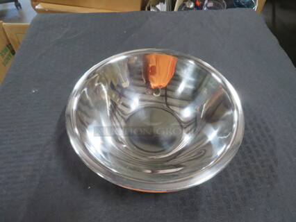 NEW Stainless Steel 3 Quart Mixing Bowl. #MBWL-12. 12XBID