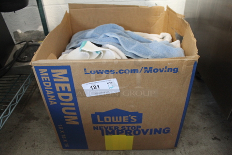 ALL ONE MONEY! Box of Various Towels!