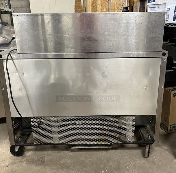 True  2 Dr. Refrigerated Prep Table, 115V, Tested & Working! - Image 5 of 5