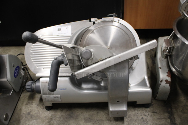 Hobart Model 2812 Stainless Steel Commercial Countertop Meat Slicer. 120 Volts, 1 Phase. 28x24x24. Tested and Working!