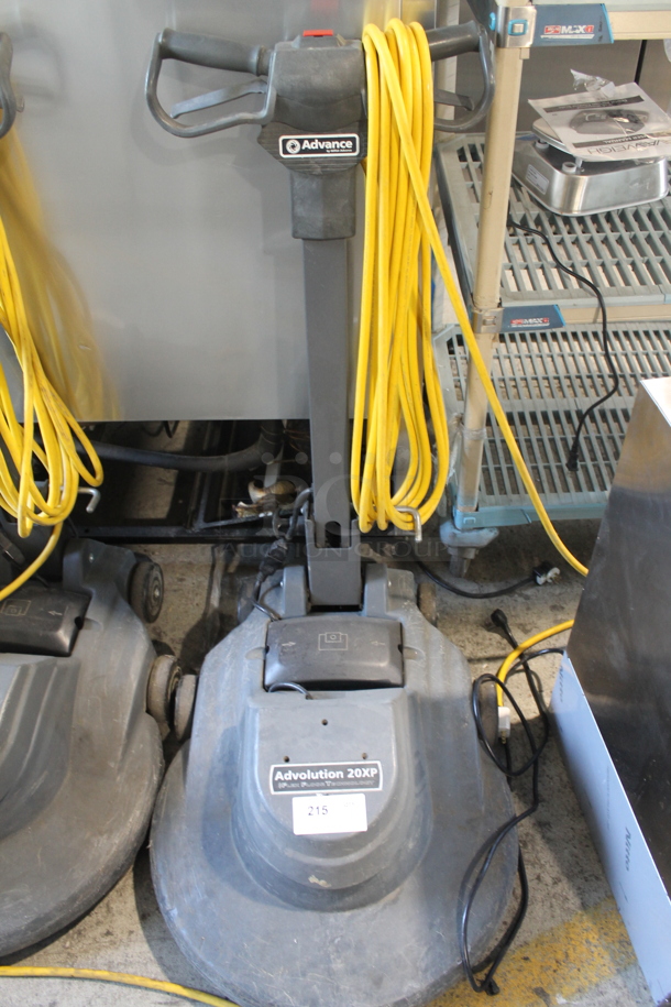 Nilfisk Advance Advolution 20XP Commercial Floor Buffer Burnisher. 208 Volts, 1 Phase. Tested and Working! - Image 1 of 6