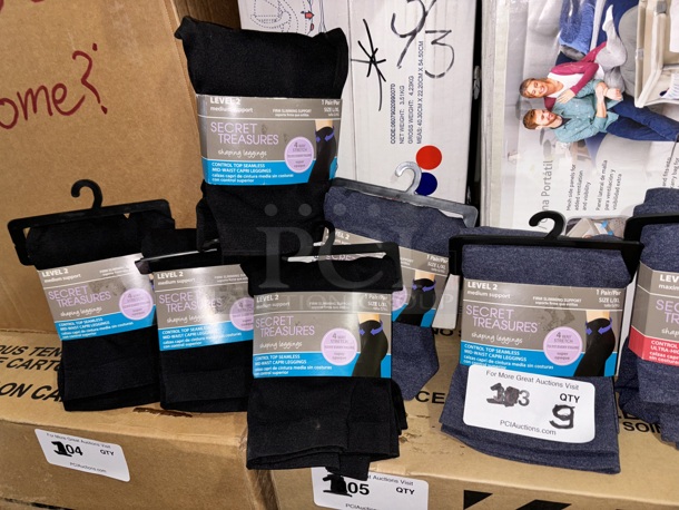 Secret Treasures Shaping Leggins. 5 - Level 2 & 4 Level 3. 9x Your bid - Image 5 of 5