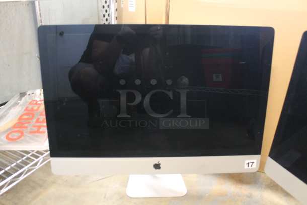 2 Apple A1419 Monitors w/ Apple Box. 2 Times Your Bid!  - Image 2 of 7
