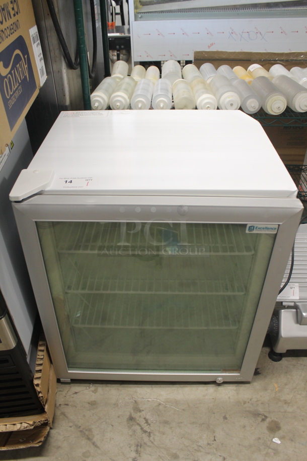 BRAND NEW SCRATCH AND DENT! Excellence CTF-3HC Commercial Stainless Steel Electric Countertop Display Freezer With Polycoated Shelves. 110-120V. Tested and Powers On But Does Not Get Cold
