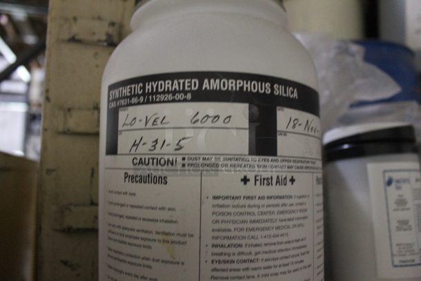 ALL ONE MONEY! PALLET LOT OF Various Items Including Synthetic Hydrated Amorphous Silica, .D Base Sicopal Orange, D Base Sicotan Yellow. BUYER MUST REMOVE.  - Image 2 of 10