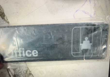 NEW Office Sign. 2XBID