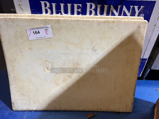 2 Cutting Boards. (24 x 18). 
QTY 2. 
Your Bid x 2 - Image 1 of 2