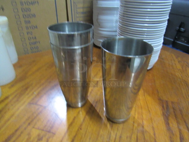 Stainless Steel Mixing Glass. 3XBID