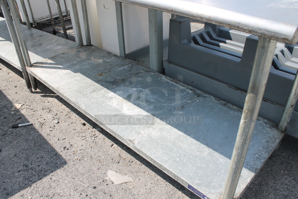 Stainless Steel Commercial Table w/ Under Shelf. - Image 2 of 3