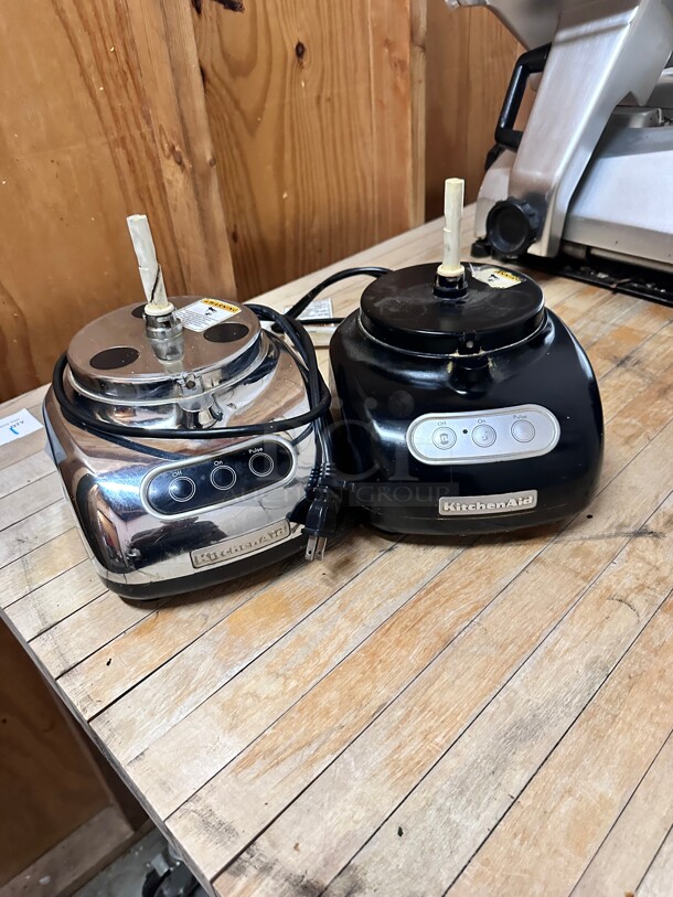 KitchenAid KFP750CR 700-Watt 12-Cup Food Processor, Chrome and Black NSF 115 Volt - Image 1 of 5