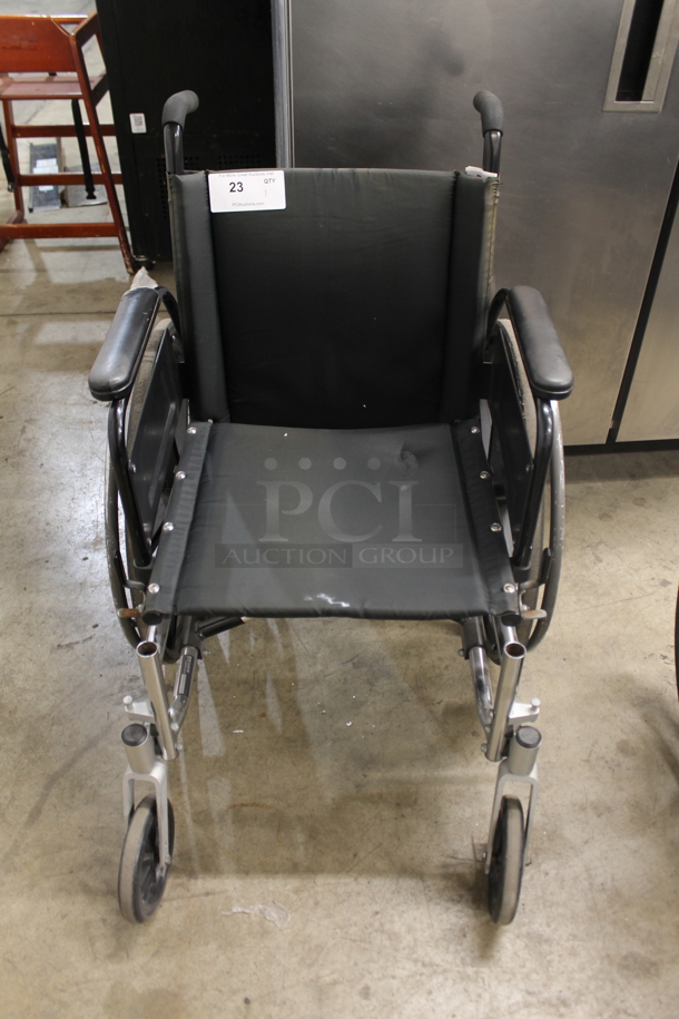 Quicke Breezy BZ-0347334 Black Wheelchair. - Image 1 of 9