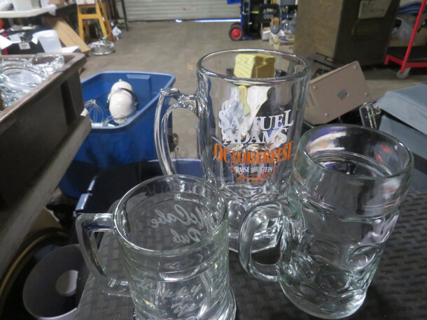 One Lot Of Assorted Glassware.